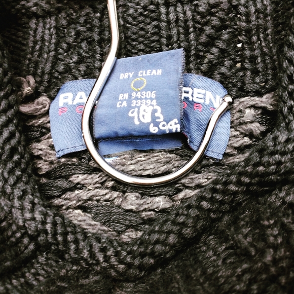 Ralph Lauren Vintage Rare Crewneck AMERICAN FLAG Polo Sport Sweater - Picture 5 of 11